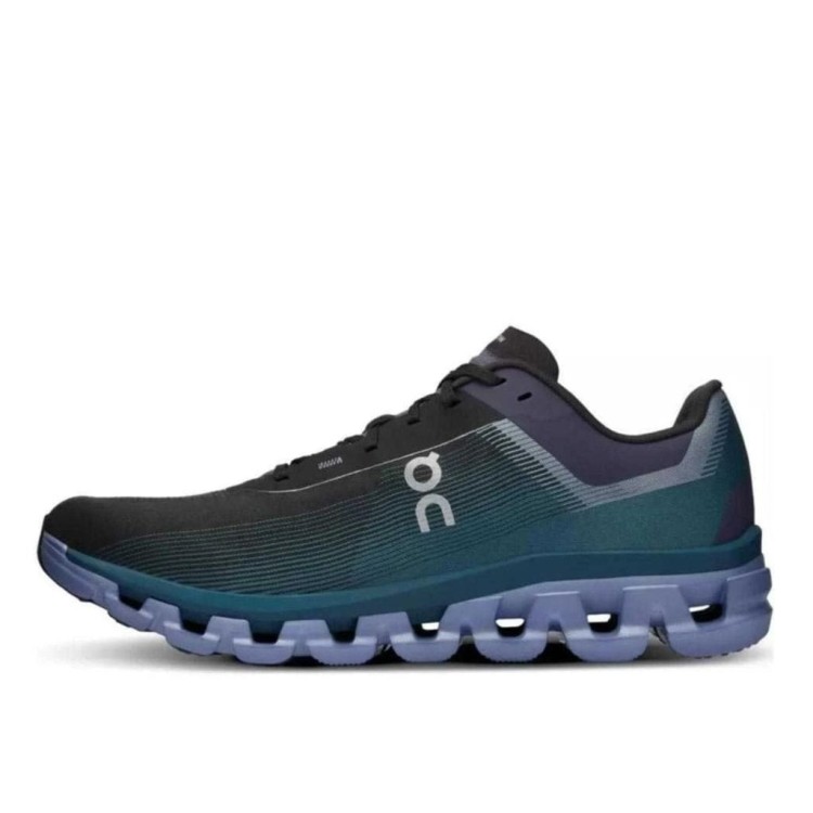 Buty męskie On Running Cloudflow czarno-niebieskie