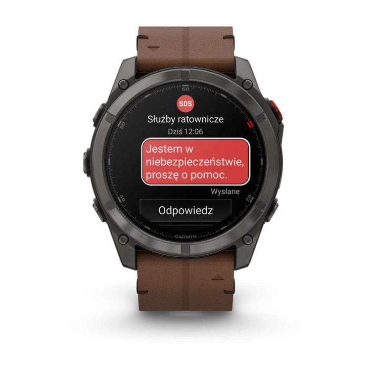 Zegarek Garmin fenix® 8 Pro – 51 mm - Amoled Chestnut