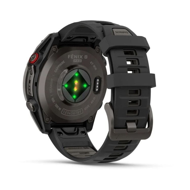 Zegarek Garmin fenix® 8 Pro – 47 mm - Amoled Black/Pebble grey