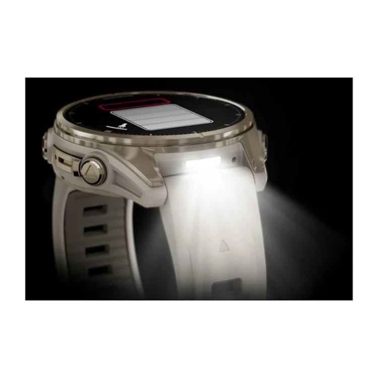 Zegarek Garmin fenix® 8 - 43 mm - Amoled Fog grey / Dark sandstone