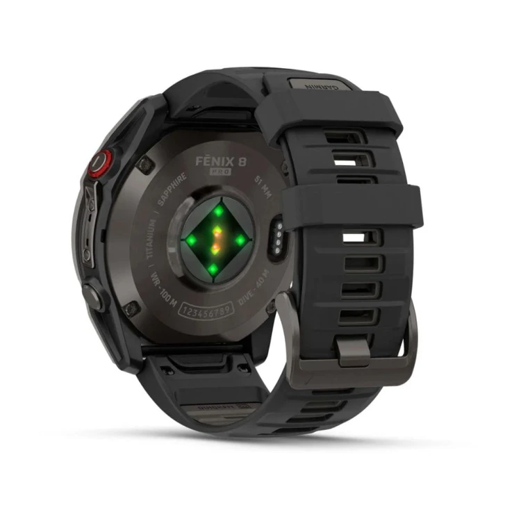 Zegarek Garmin fenix® 8 Pro – 51 mm - Amoled Black/Pebble grey