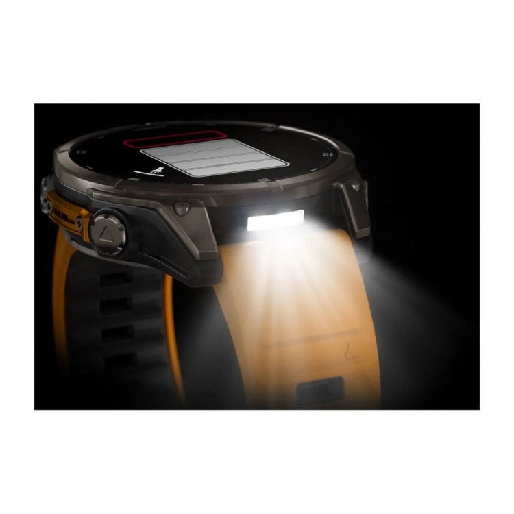 Zegarek Garmin fenix® 8 - 47 mm - Amoled Spark orange / Graphite