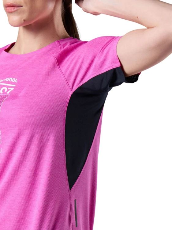 Koszulka damska Rossignol Sapa Ultra Tee electric fuchsia