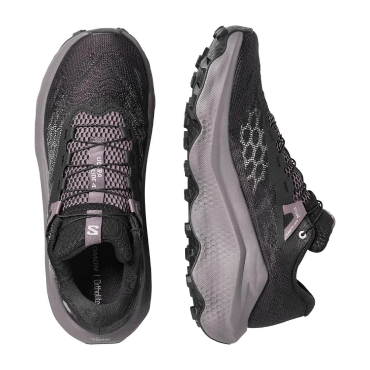Buty biegowe męskie Salomon Ultra Glide 4 black/dark gull gray