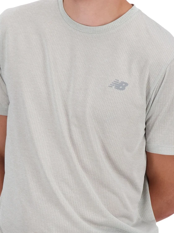 Koszulka męska New Balance Athletics Run grey