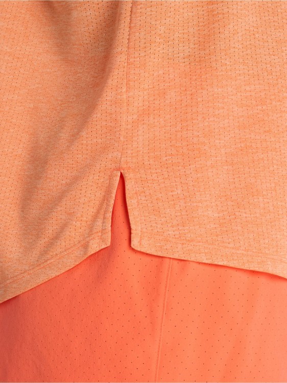 Koszulka damska New Balance Athletics Tank tangerine heat