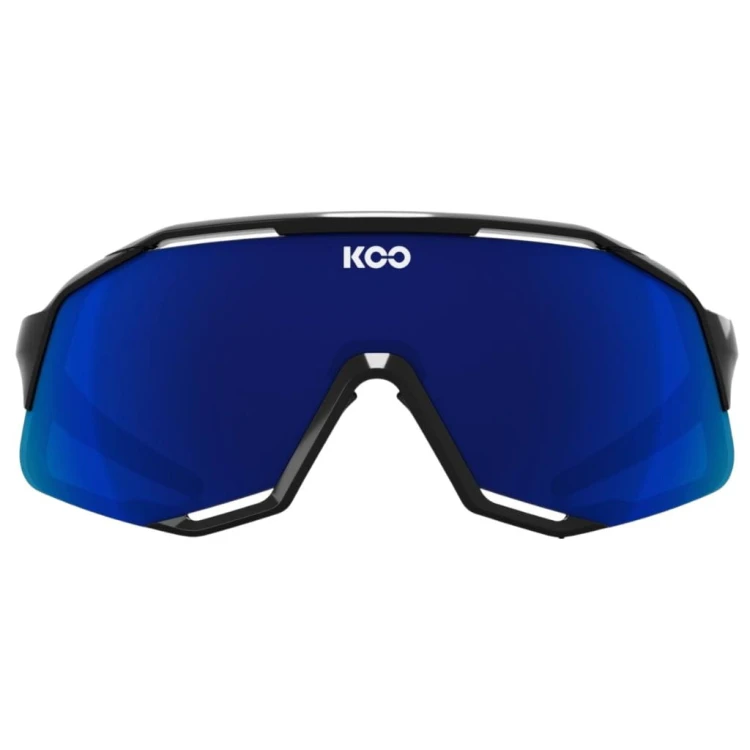 Okulary Koo Demos Black Blue / Blue Sky Mirror