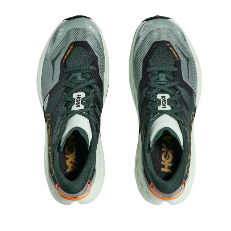 Buty biegowe męskie HOKA Speedgoat 7 bay leaf/sea glass