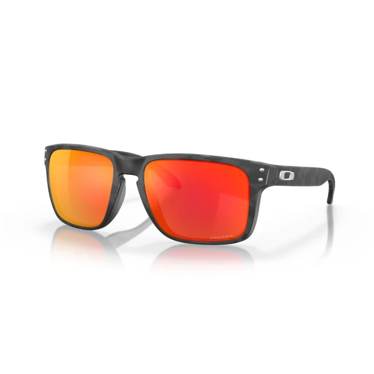 Okulary przeciwsłoneczne Oakley Holbrook XL matte black camo/prizm ruby