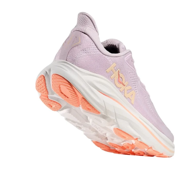 Buty biegowe damskie HOKA Clifton 10 lilac cream/tangerine glow