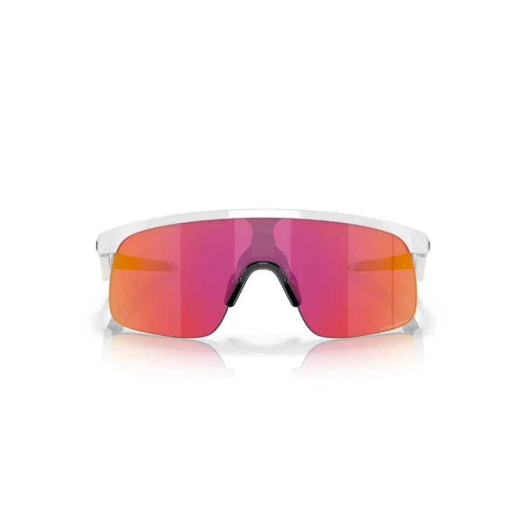 Okulary przeciwsłoneczne dziecięce Oakley Resistor polished white/prizm field