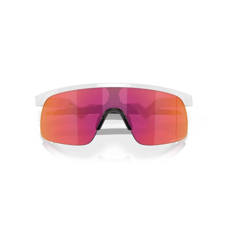 Okulary przeciwsłoneczne dziecięce Oakley Resistor polished white/prizm field