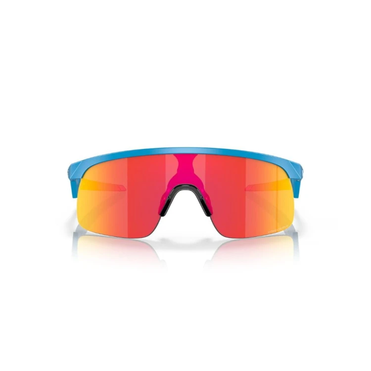 Okulary przeciwsłoneczne dziecięce Oakley Resistor sky blue/prizm ruby