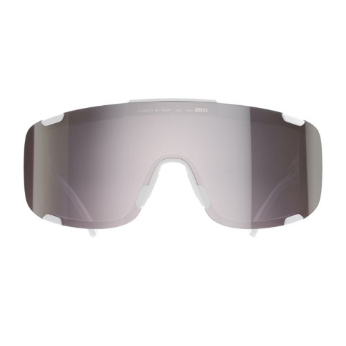 Okulary rowerowe POC Devour Mid white/clarity road/sunny silver