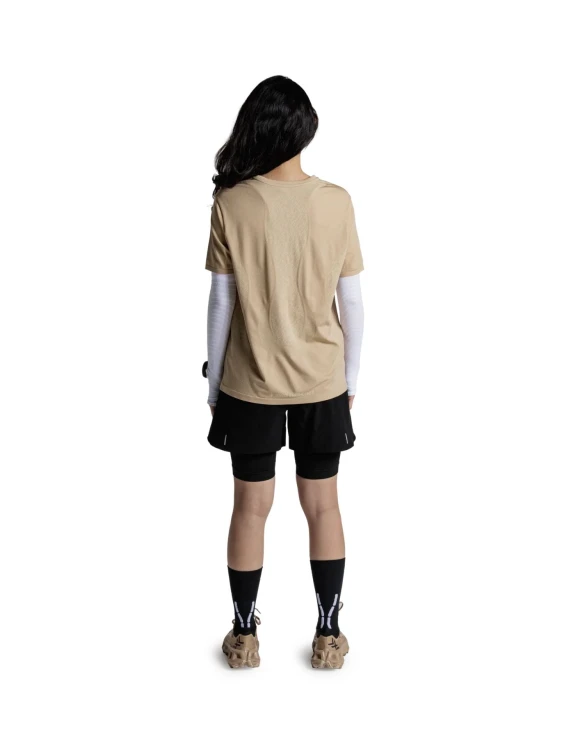 Koszulka damska X-BIONIC Xceed Run Discover Shirt sand