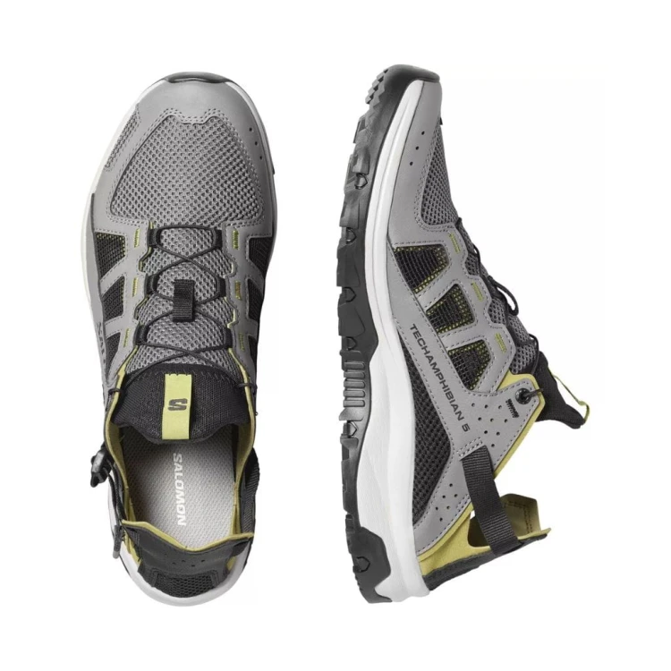 Buty męskie Salomon Techamphibian 5 Castlerock/Willow/Black