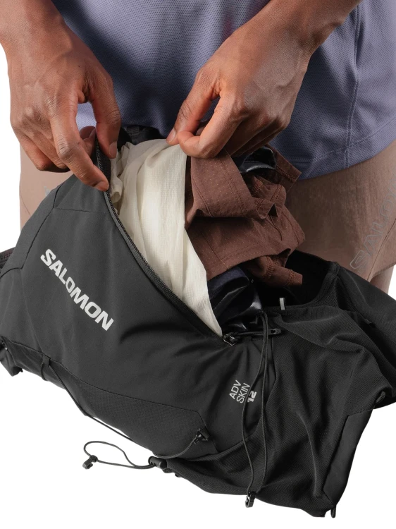 Kamizelka do biegania Salomon Adv Skin 12 black