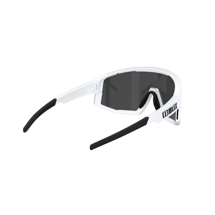 Okulary przeciwsłoneczne Bliz Vision matte white/smoke/blue multicolor