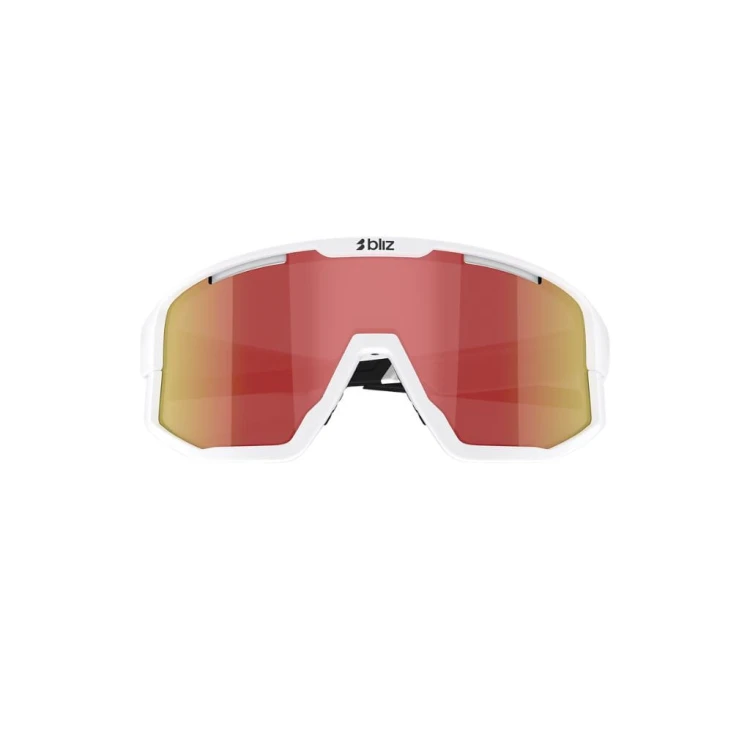 Okulary przeciwsłoneczne Bliz Fusion white/smoke red