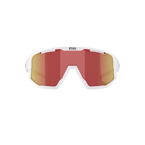 Okulary przeciwsłoneczne Bliz Fusion white/smoke red