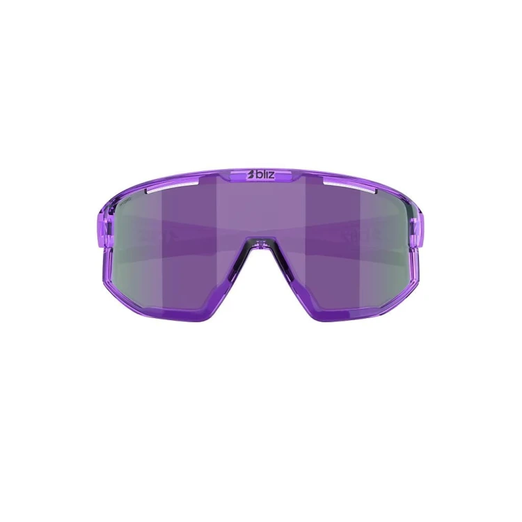 Okulary przeciwsłoneczne Bliz Fusion transparent purple/smoke/purple multicolor