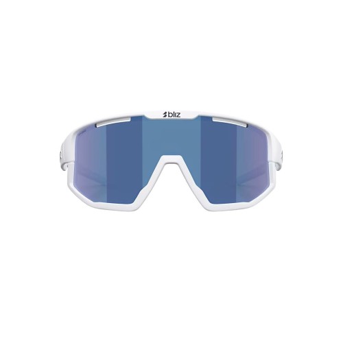 Okulary przeciwsłoneczne Bliz Fusion matte white/smoke/blue multicolor