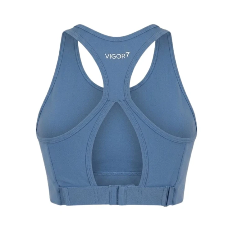 Biustonosz treningowy EA7 Emporio Armani VIGOR7 Light Blue
