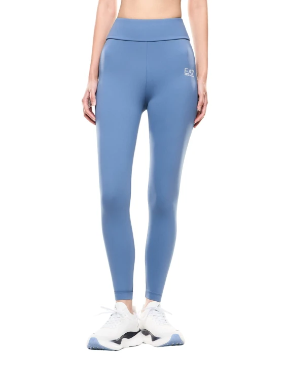 Legginsy treningowe EA7 Emporio Armani VIGOR7 Light Blue
