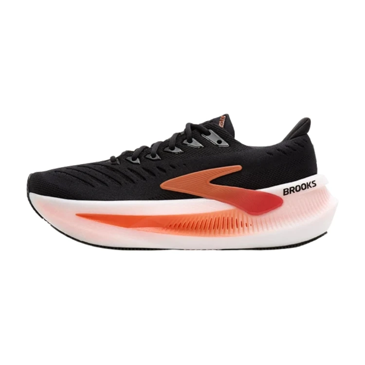 Buty do biegania męskie Brooks Glycerin Max 2 czarno-pomarańczowe