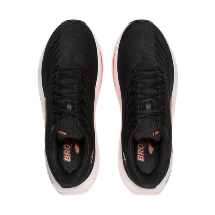 Buty do biegania męskie Brooks Glycerin Max 2 czarno-pomarańczowe