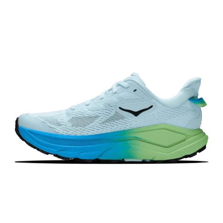 Buty biegowe damskie HOKA Challenger 8 glimmering blue / tart apple