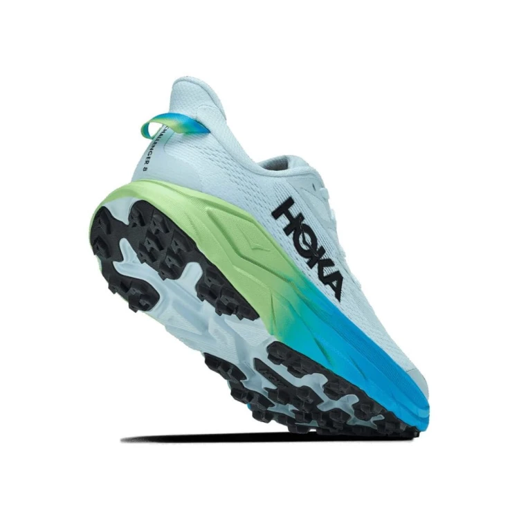 Buty biegowe damskie HOKA Challenger 8 glimmering blue / tart apple