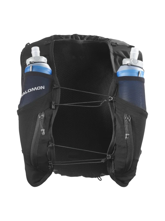 Kamizelka do biegania damska Salomon Advance Skin 12 Set black/asphalt