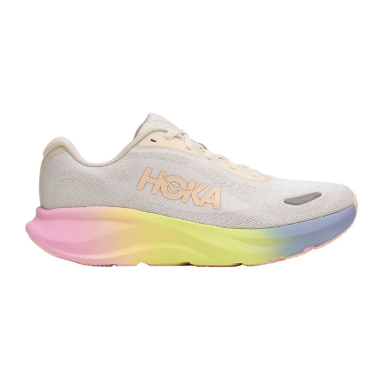 Buty biegowe damskie HOKA Rincon 5 alabaster / tangerine glow