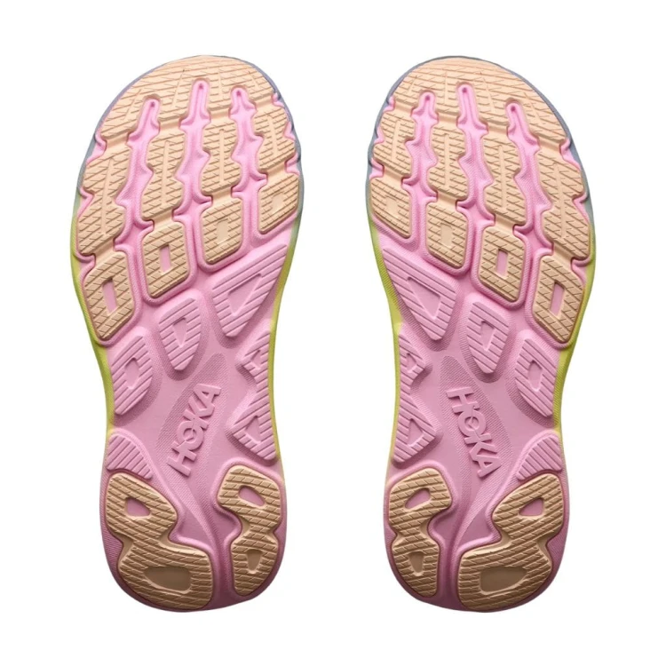 Buty biegowe damskie HOKA Rincon 5 alabaster / tangerine glow