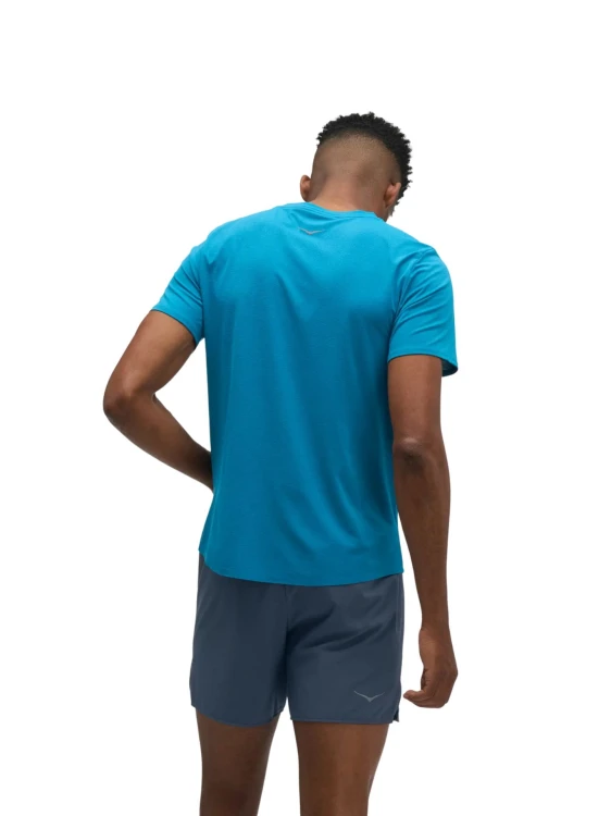 Koszulka męska HOKA EveryRun night glow blue