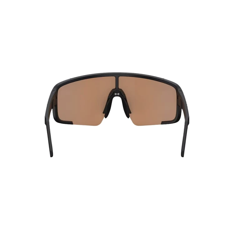 Okulary przeciwsłoneczne Bliz P003 matte black/coral/orange mirror blue