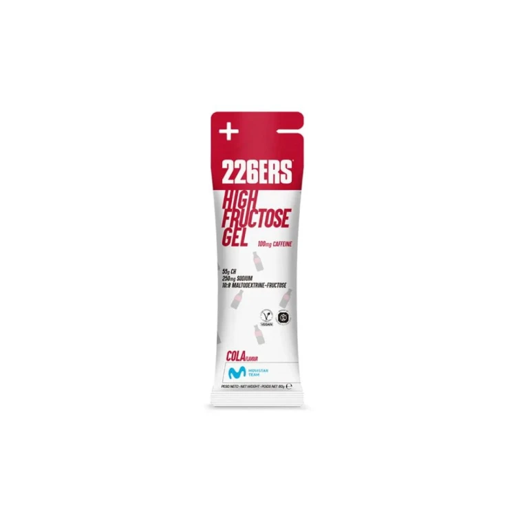 Żel energetyczny 226ERS High Fructose Gel cola 80g kofeina 100mg