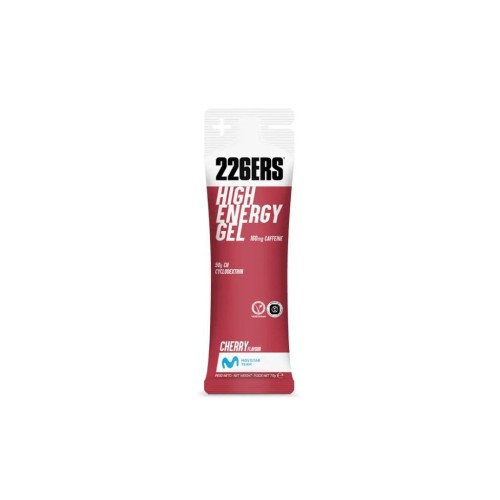 Żel energetyczny 226ERS High Energy Gel wiśnia 76g kofeina 160mg