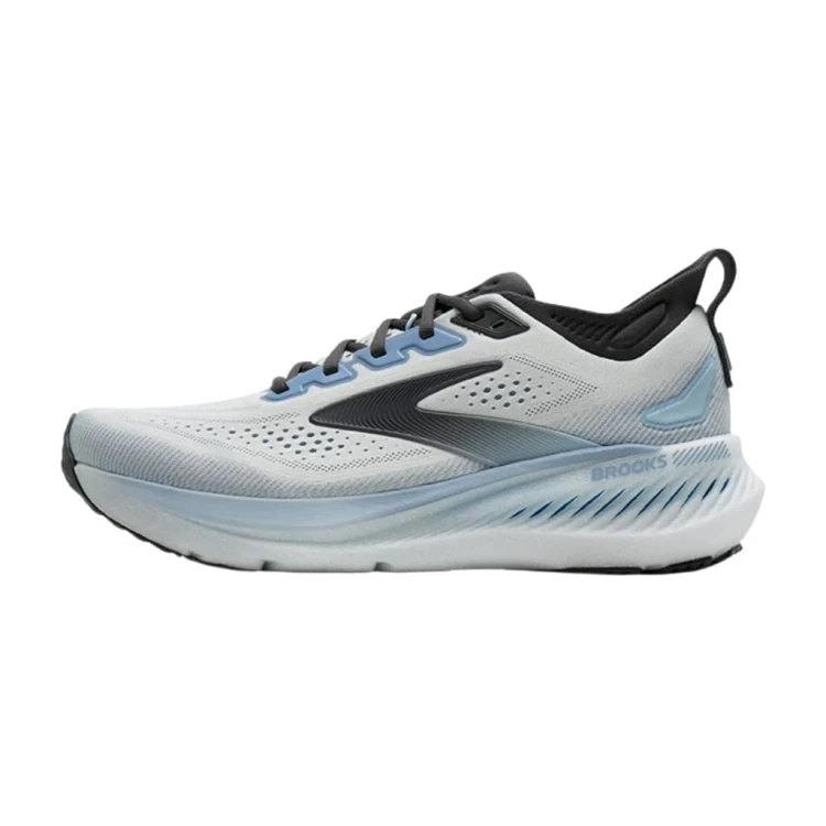 Buty do biegania męskie Brooks Glycerin GTS 23 biało-błękitne