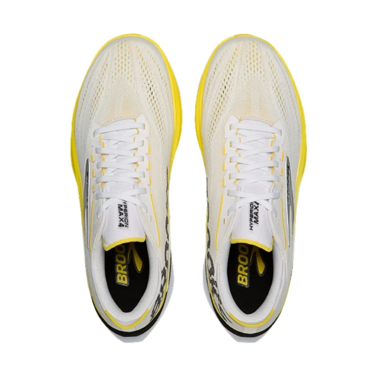 Buty do biegania damskie Brooks Hyperion Max 4 biało-żółte