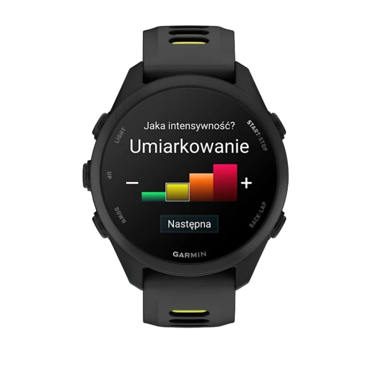 Zegarek Garmin Forerunner® 170 Music black/yellow