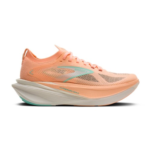 Buty do biegania damskie Brooks Hyperion Max 3 brzoskwiniowe