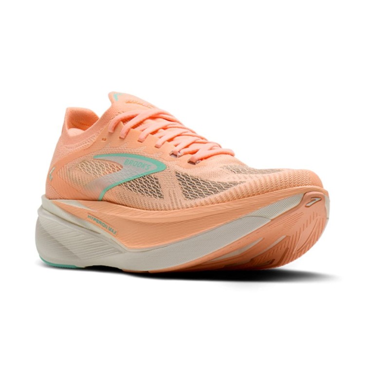 Buty do biegania damskie Brooks Hyperion Max 3 brzoskwiniowe