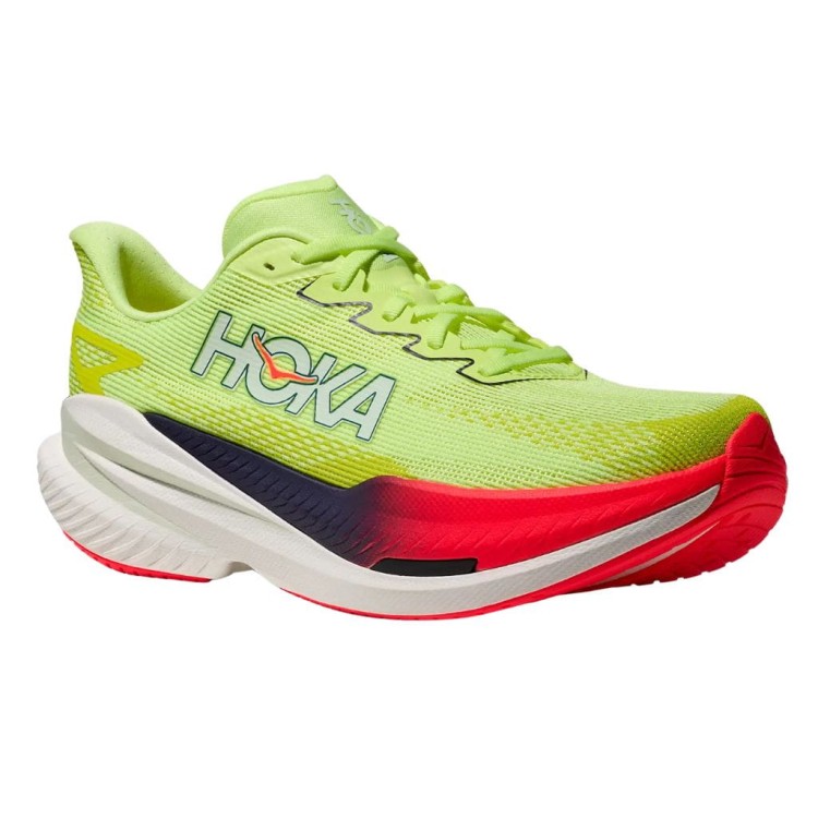 Buty biegowe męskie HOKA Mach X 3 neon yuzu/squid ink