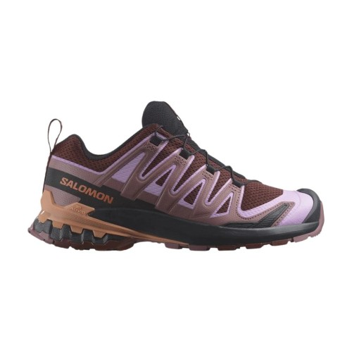 Buty damskie Salomon XA PRO 3D V9 W bordowe