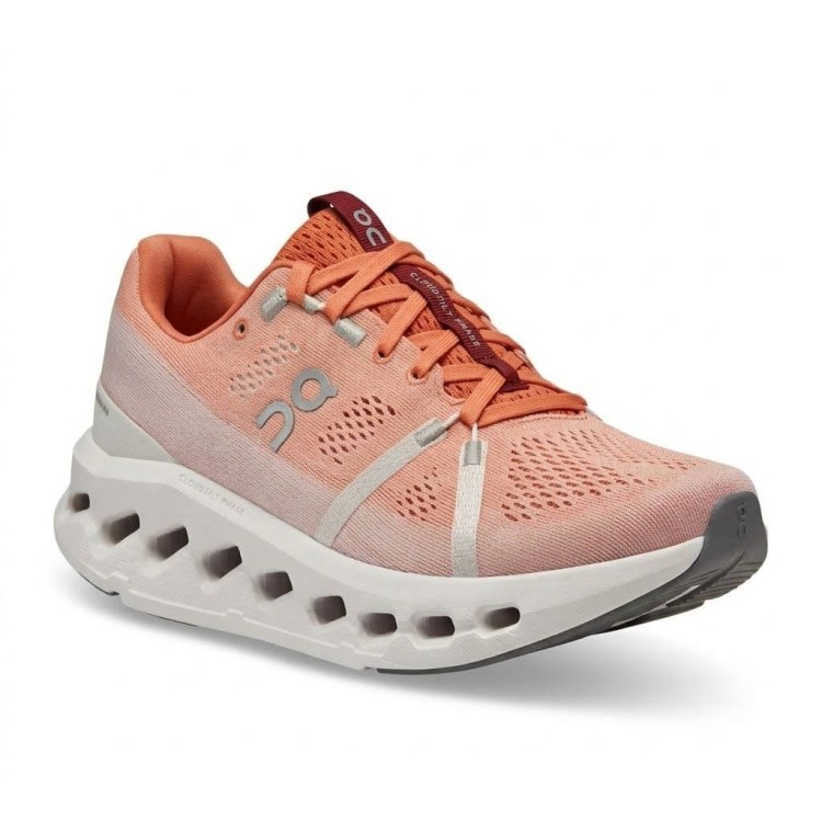 Buty damskie On Running Cloudsurfer pomarańczowe