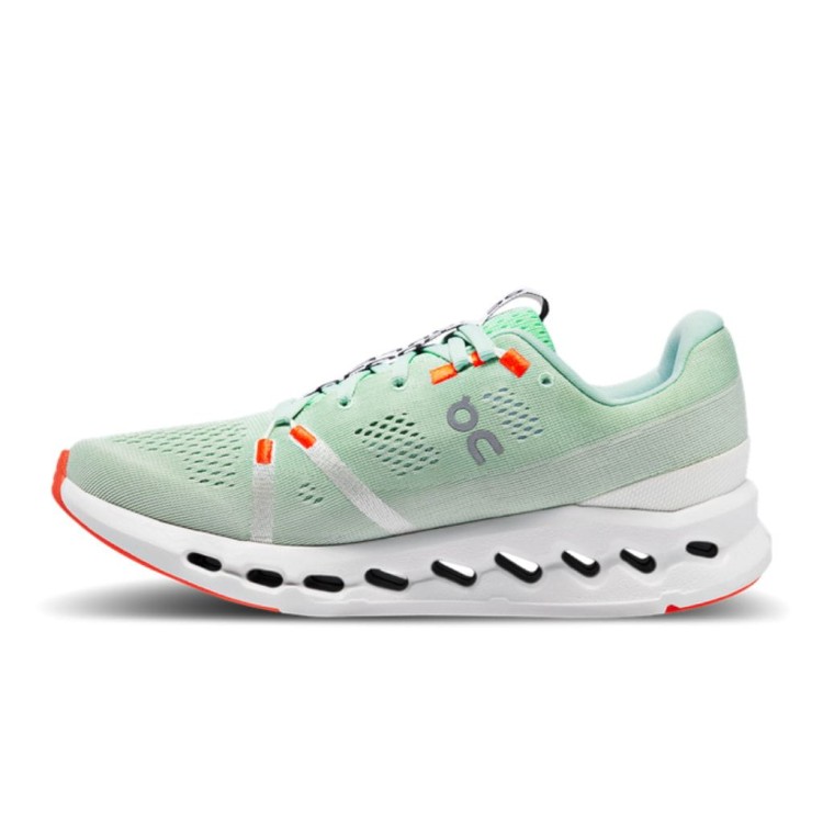 Buty damskie On Running Cloudsurfer zielono - biały