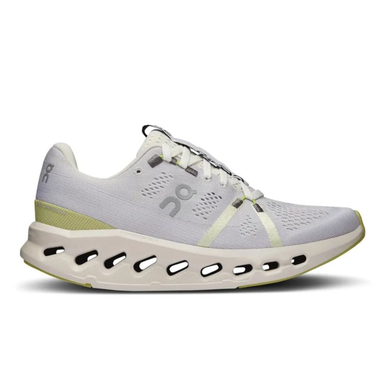 Buty damskie On Running Cloudsurfer biało - limonkowe