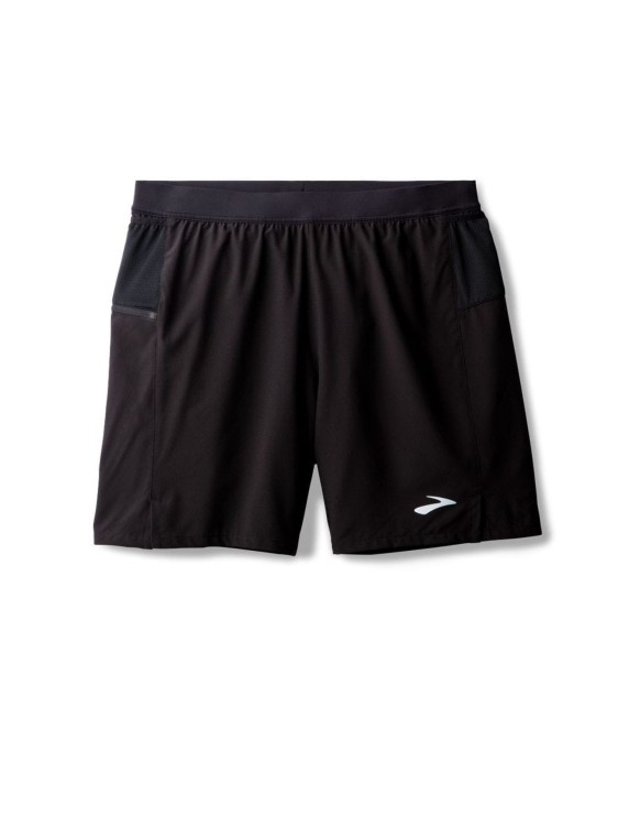 Spodenki męskie Brooks Journey 7" 2-in-1 Short czarne